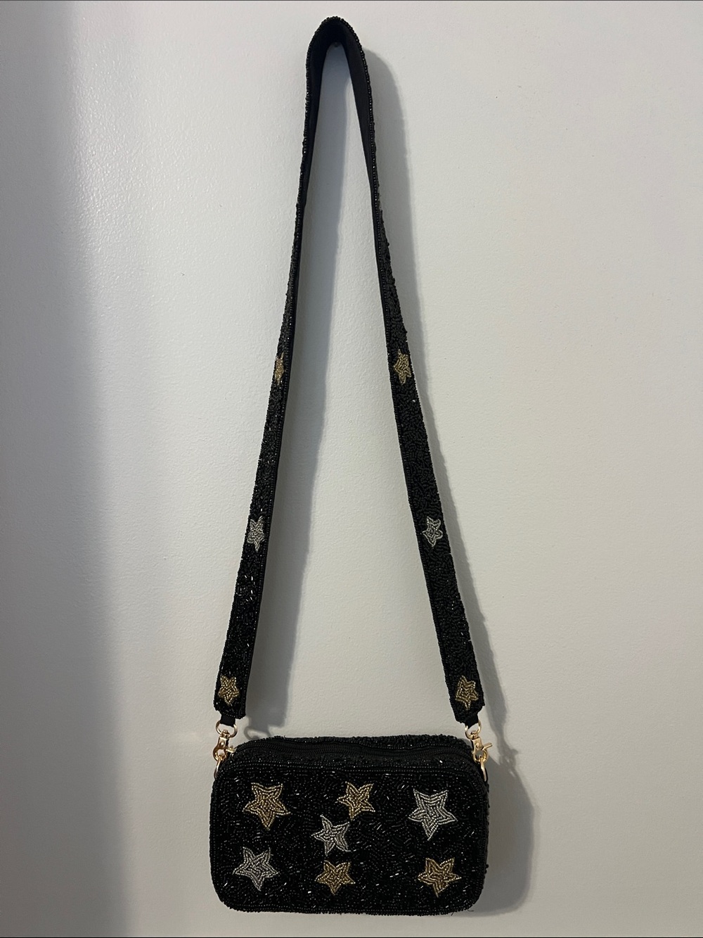 Y2K Midnight Star Beaded Bag - Picture 2 of 6